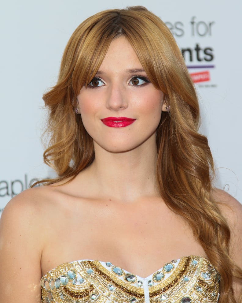 Bella Thorne With Light Copper Hair