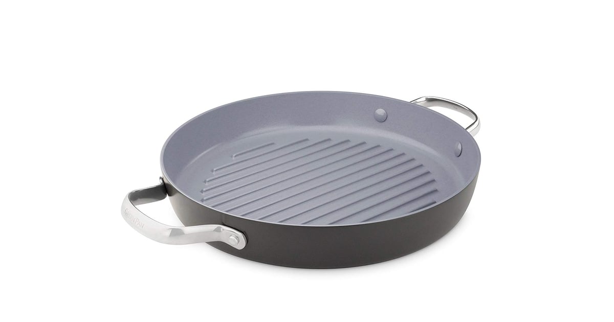 GreenPan Valencia Pro NonStick Covered Grillpan Ceramic Grill Pan