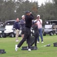 You're Not Seeing Double; That's Tiger Woods and His Son With Nearly Identical Golf Swings