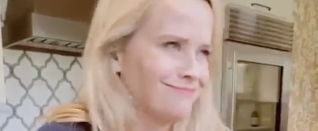 Watch Reese Witherspoon Sneak Pie Before Thanksgiving