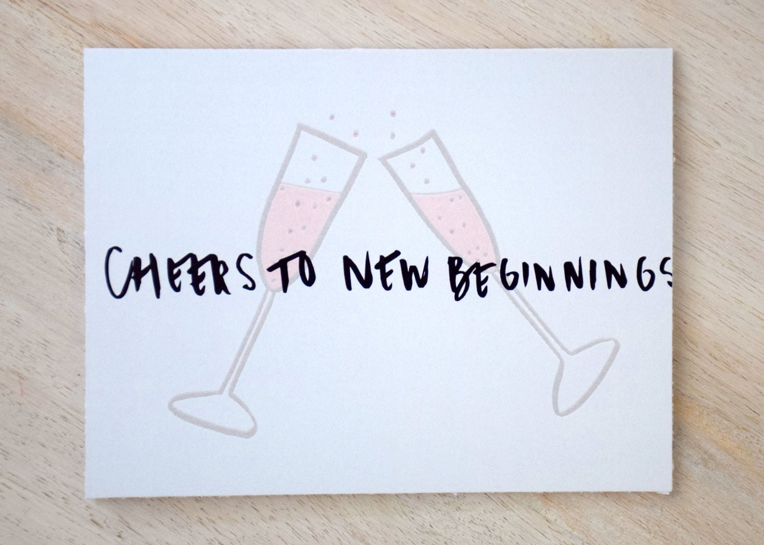 Cheers To New Beginnings Cheers To New Beginnings ($5) | 10 Encouraging Cards To Support Someone  Transitioning Genders | Popsugar Love & Sex Photo 10