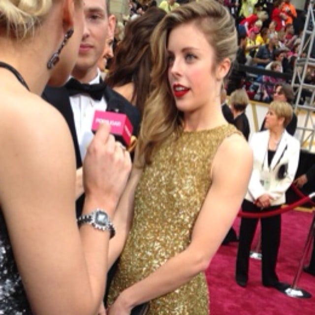 Figure skater Ashley Wagner may not have won gold at the Olympics, but she sure rocked that dress!