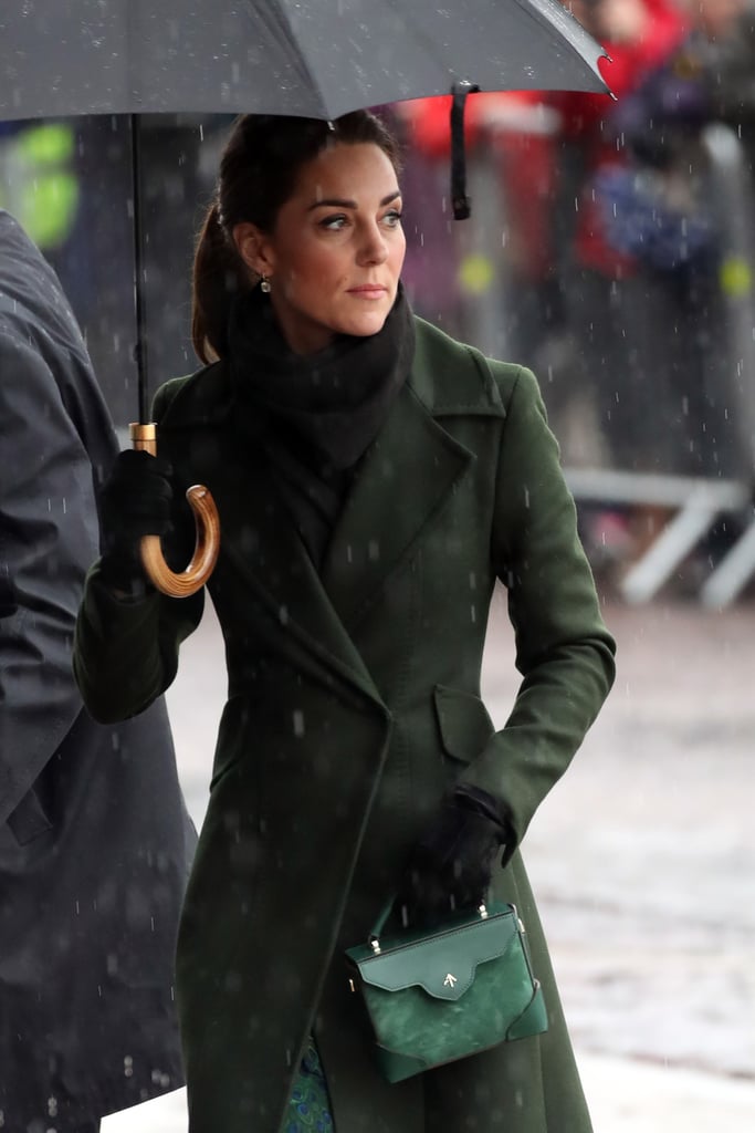 Kate Middleton Green Manu Atelier Bag