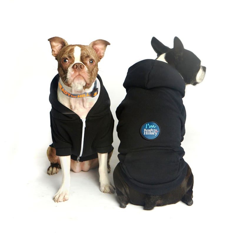 Ready For Hillary Dog Hoodie