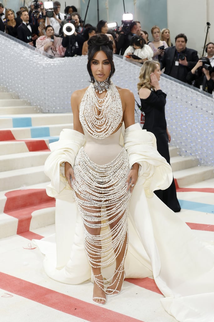 Kim Kardashian in Schiaparelli bei der Met Gala 2023