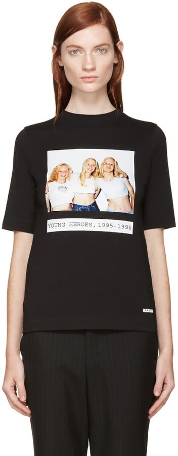 Aalto Black Young Heroes '90s T-Shirt ($175) | Stylish 90s Gift Ideas ...