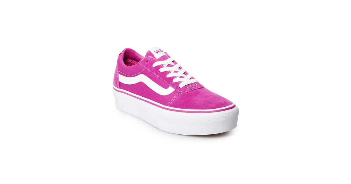 vans ward platform shoes
