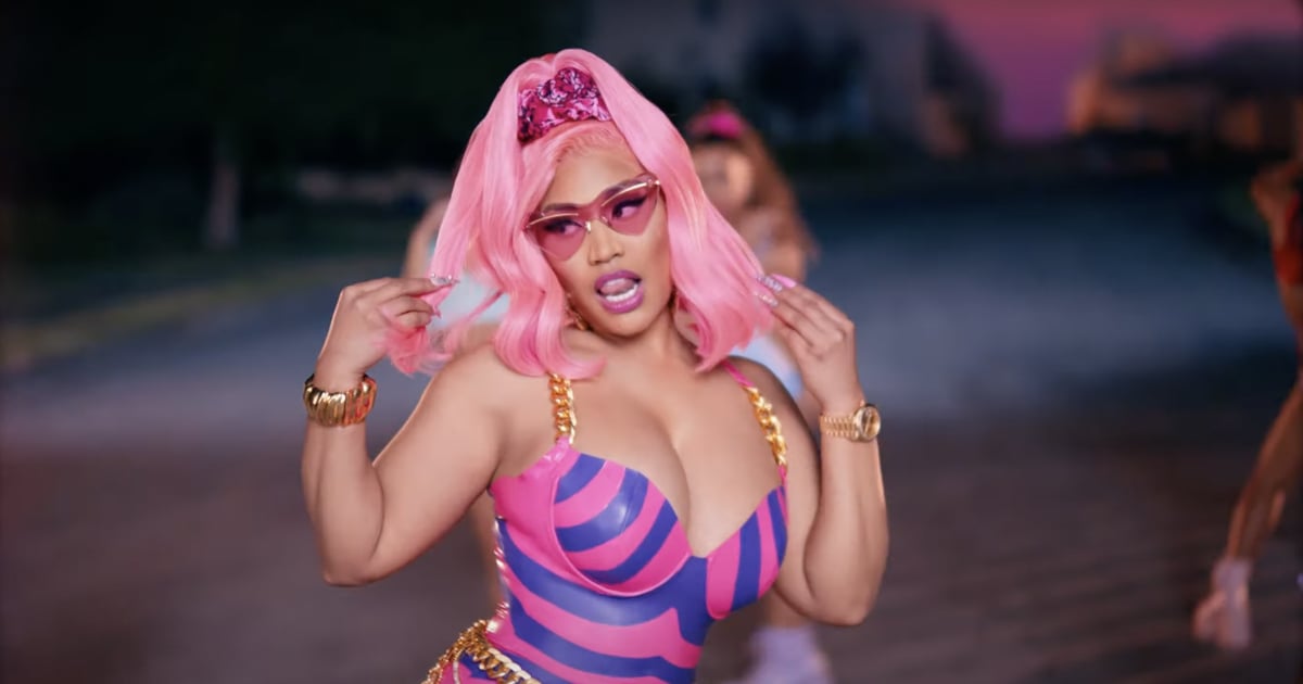 Alexander Ludwig as Nicki Minaj's Ken in 'Super Freaky Girl' music video