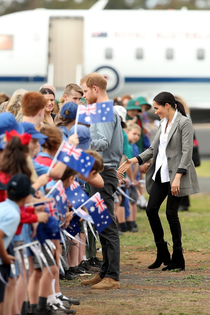 Meghan Markle Wears Serena Williams Collection Jacket 2018