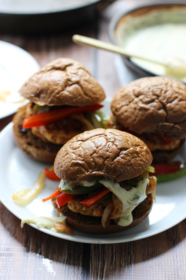 BBQ Chicken Burgers