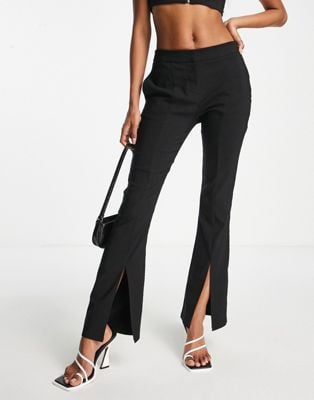 Miss Selfridge Split-Hem Pants