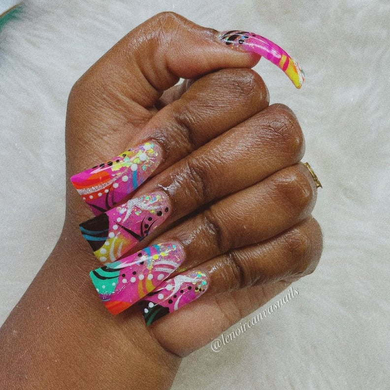 nail designs stiletto fall｜TikTok Search