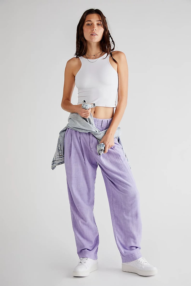Best Linen Trouser Pant: Calla Pleated Trousers