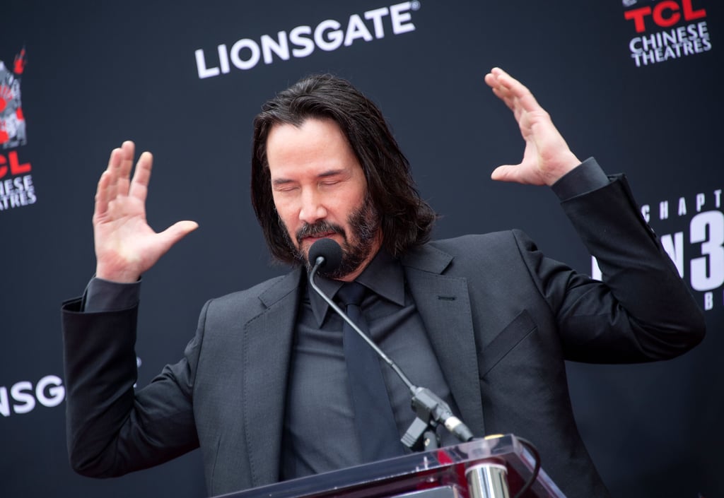 Keanu Reeves Handprint Ceremony in Hollywood May 2019