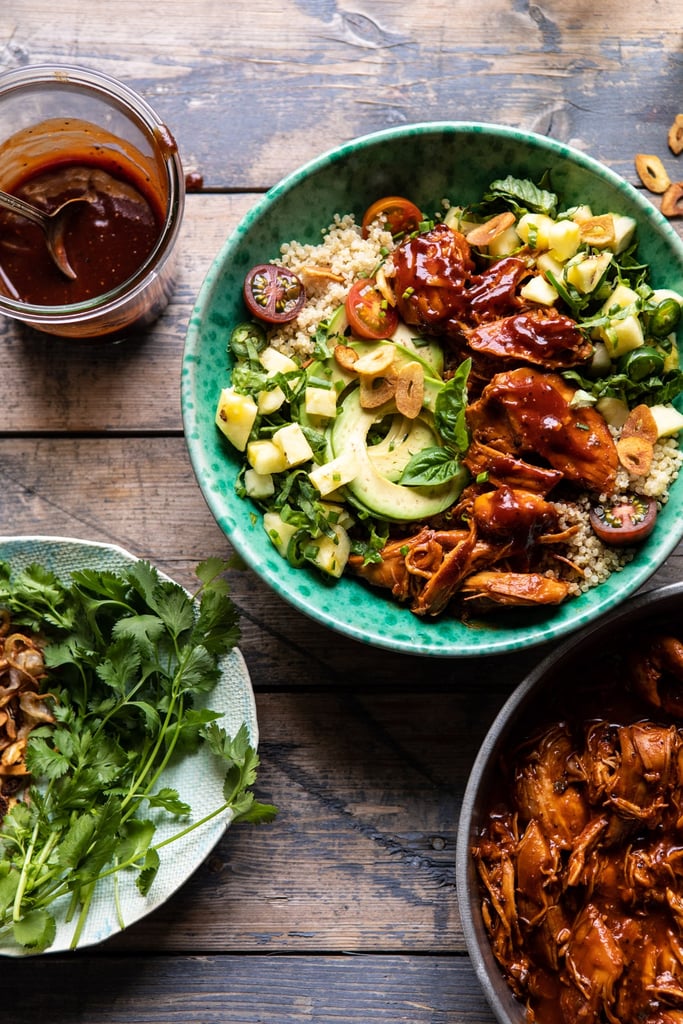 Pineapple BBQ Chicken Bowls