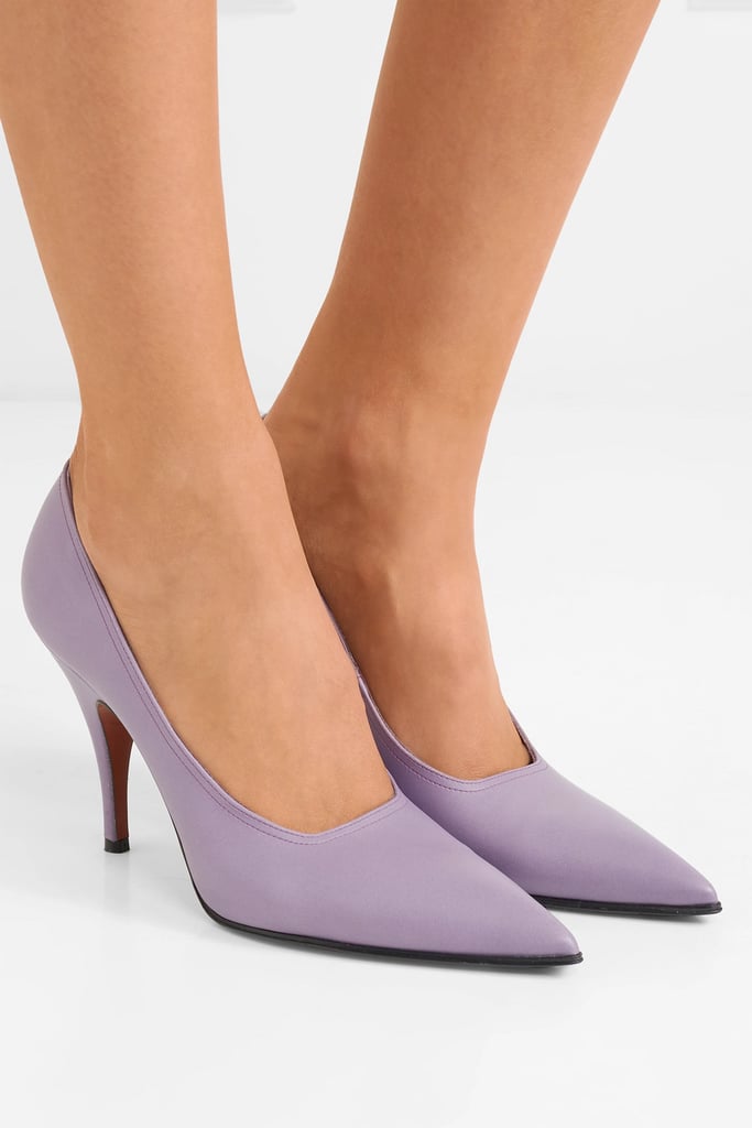 Victoria Beckham's Dorothy Matte-Leather Pumps