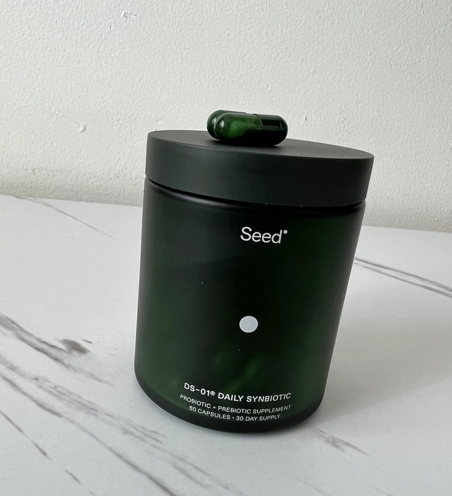 Seed DS-01 Daily Synbiotic ($54, originally $65)
If you're looking for an effective probiotic and prebiotic supplement that doesn't need to be refrigerated, this one helps with gut and digestive health as well as immune system support, healthier skin, and more. It's a plant-based formula made from the skin and fruit of Indian pomegranate. For more details on its effects, check out our Seed DS-01 Daily Synbiotic review.
Editor Quote: "My gut issues — including everyone's arch nemesis, bloating — have significantly decreased. I noticed I became regular within the first 10 days, which I didn't expect at all. I'm still a little gassy, which I don't expect to fully go away because it's basically a sign that my body is working the way that it should. I'm also someone who loves spicy foods; I made a point to eat more spicy foods than usual and noticed I had no issues." — Shari Straker, social content producer