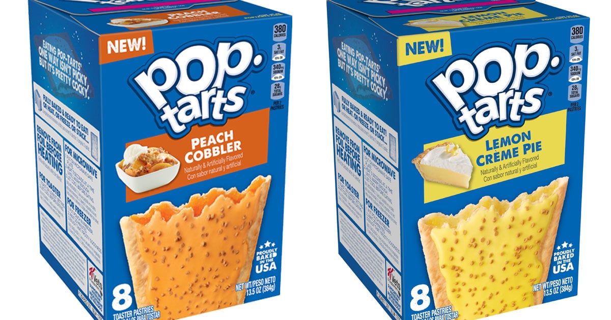 See PopTarts' New Lemon, Peach, Banana Crème Pie Flavors POPSUGAR Food