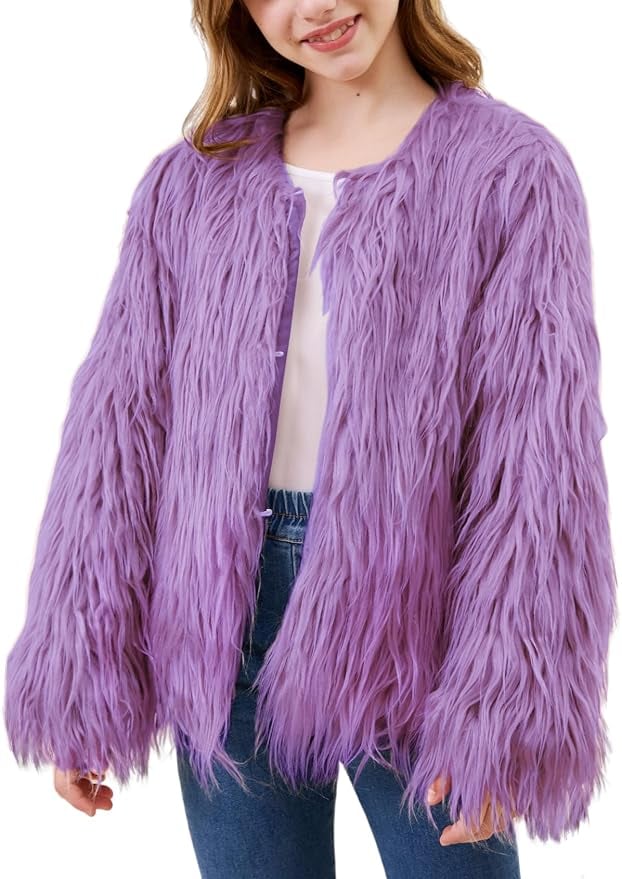 Yimoon Store Faux Fur Coat