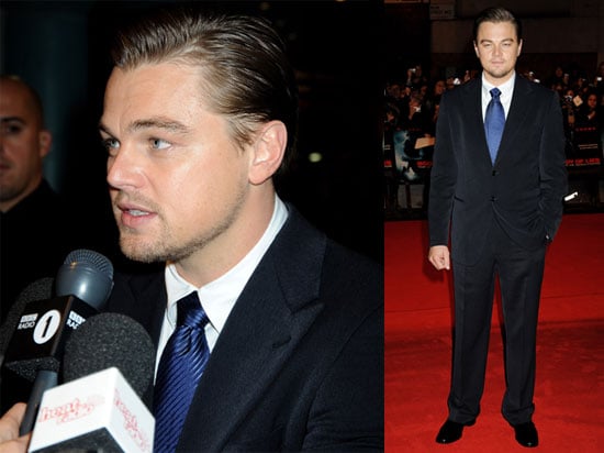 Photos Of Leonardo Dicaprio Premiering Body Of Lies In London Speaking About Passing On Sex 