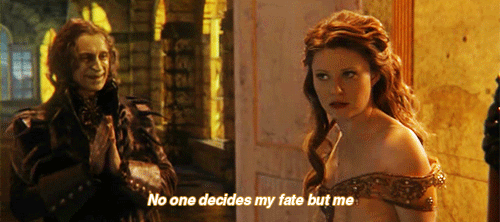 But she quickly learns that all magic comes with a price and is forced to be Rumple's maid.