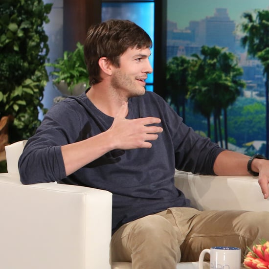 Ashton Kutcher on The Ellen DeGeneres Show March 2016