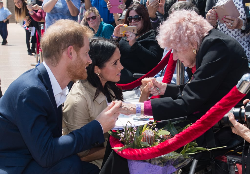 Prince Harry Introduces Meghan Markle to Daphne Dunne 2018