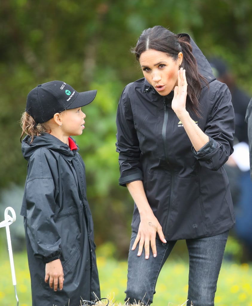 Prince Harry and Meghan Markle Toss Rainboots in New Zealand