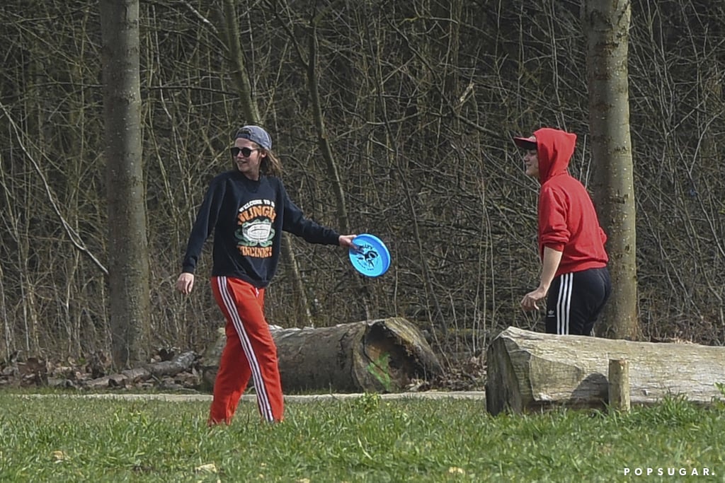 Kristen Stewart and Soko Playing in the Park Pictures 2016