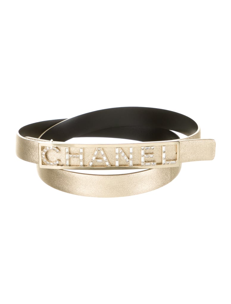 Chanel Paris-Salzburg Logo Belt