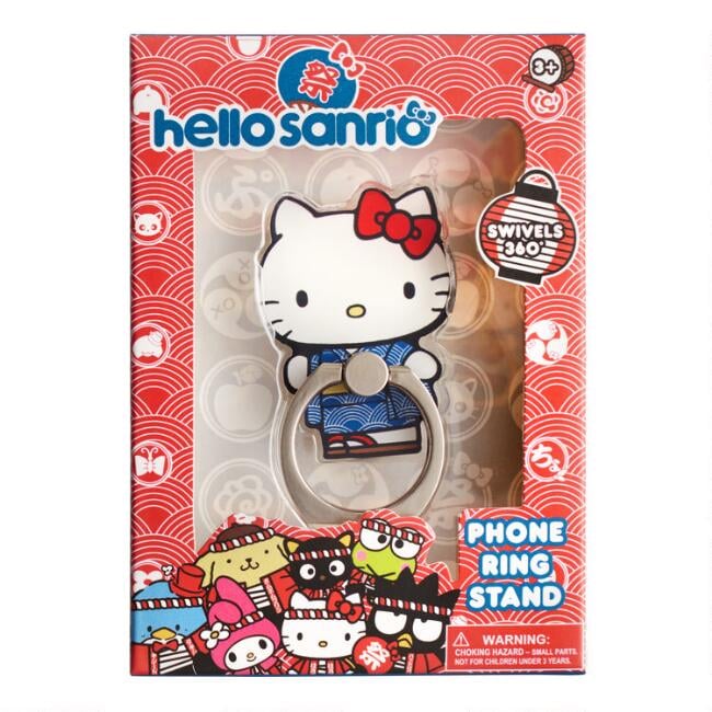 Hello Kitty Omatsuri Smartphone Ring Stand
