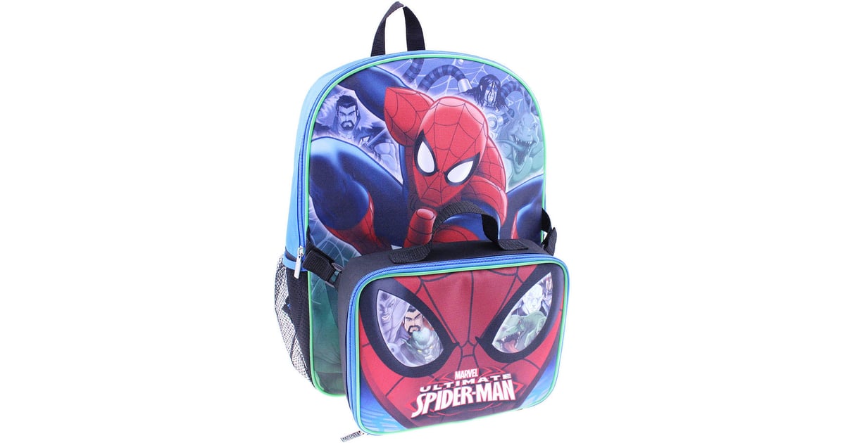 spiderman clear backpack
