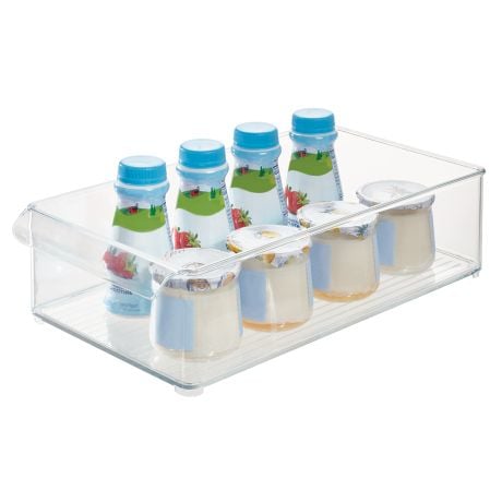 Squared Away Stackable 8-Inch x 15-Inch Refrigerator Bins