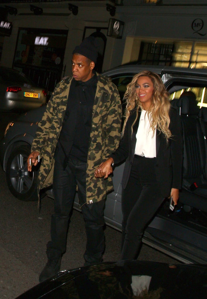 Beyonce and Jay Z in London