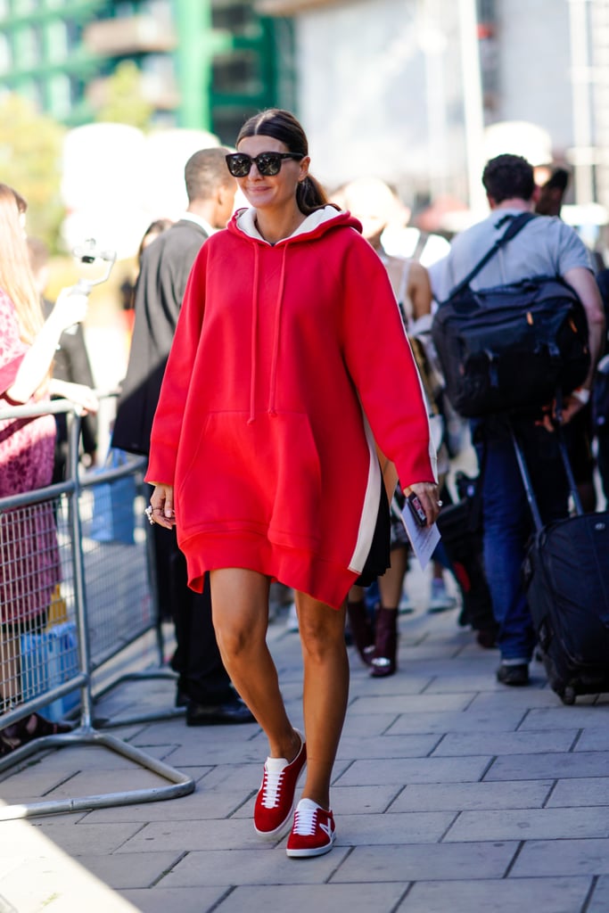 Go All-Out Athlete When You Wear Your Hoodie Version With Matching Sneakers