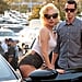 Lady Gaga at the Dodgers World Series Game