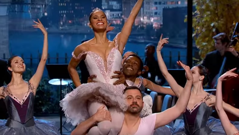 Misty Copeland Brought Ballet to the Jimmy Kimmel Show