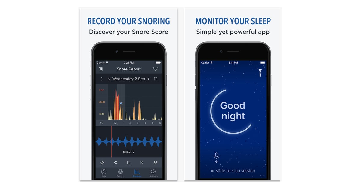 SnoreLab | Apps to Help You Sleep | POPSUGAR Smart Living ...