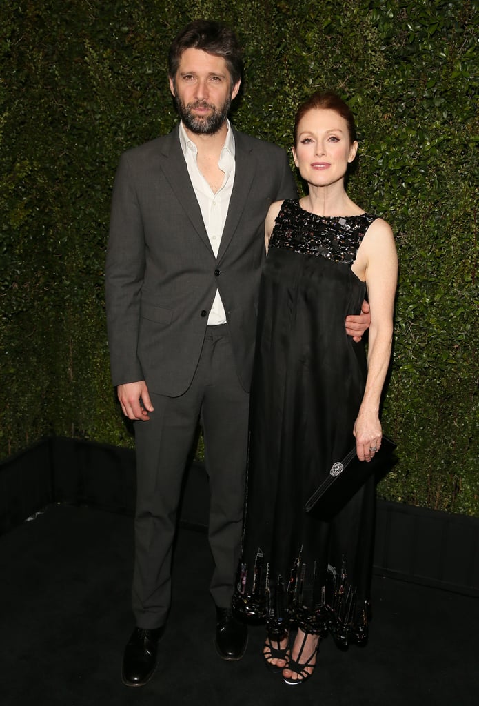 Julianne Moore and Bart Freundlich were one of the cute couples at the Chanel and Charles Finch event.