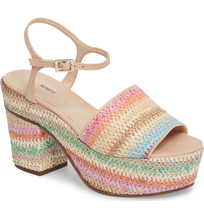 Schutz Ziquiele Platform Sandal