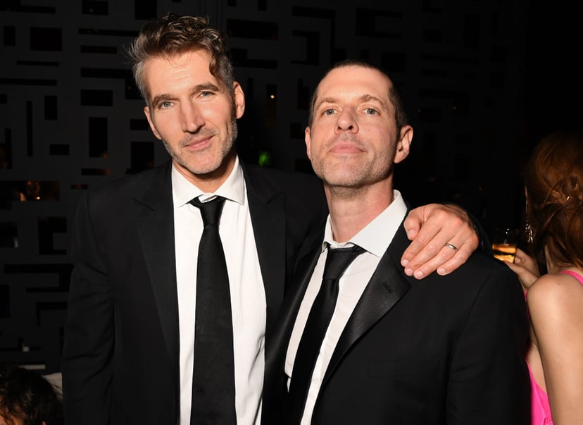 LOS ANGELES, CALIFORNIA - SEPTEMBER 22: (L-R) David Benioff and D.B. Weiss attend HBO's Official 2019 Emmy After Party on September 22, 2019 in Los Angeles, California. (Photo by Jeff Kravitz/FilmMagic for HBO)