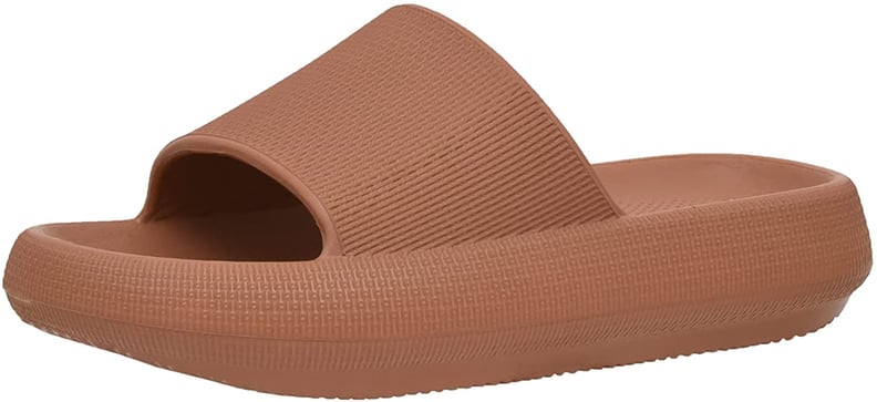 For Comfort: Cushionaire Feather Recovery Cloud Slide Sandal