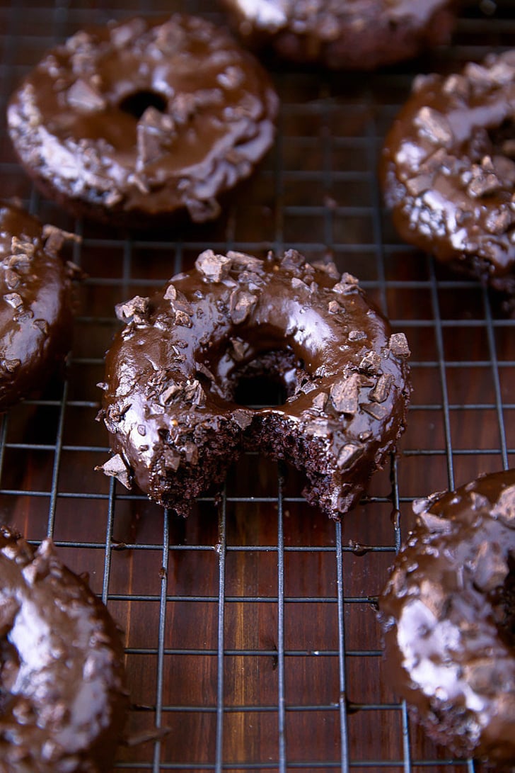 Mexican-Chocolate Baked Doughnuts