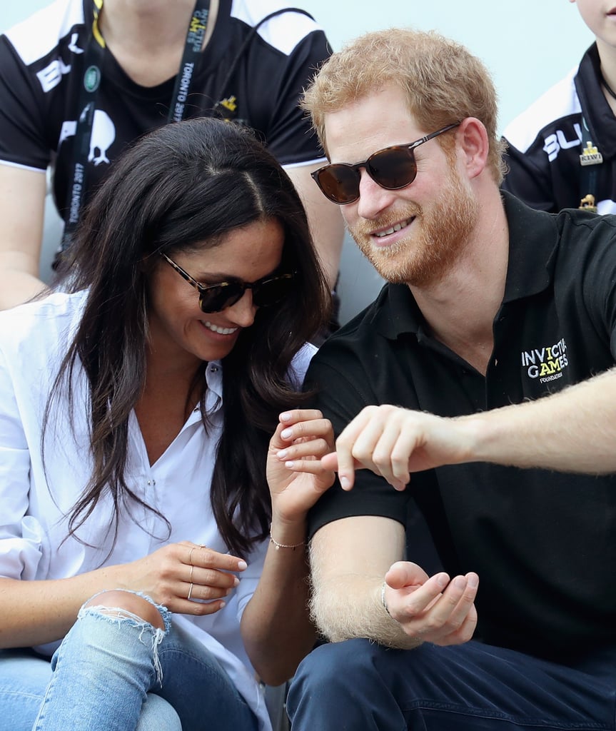 Prince Harry and Meghan Markle at Invictus Games 2017