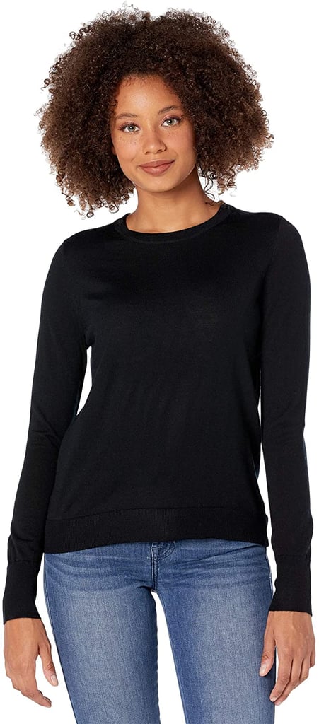 A Great Layering Piece: J.Crew Margot Crew Neck Sweater