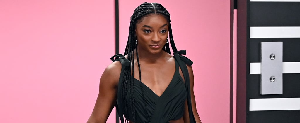 Simone Biles Effortlessly Styles Over-the-Knee Boots With Short Daisy Dukes