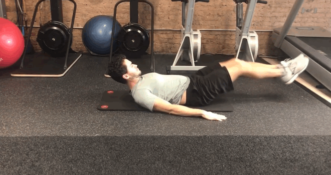 Reverse Crunches Gif