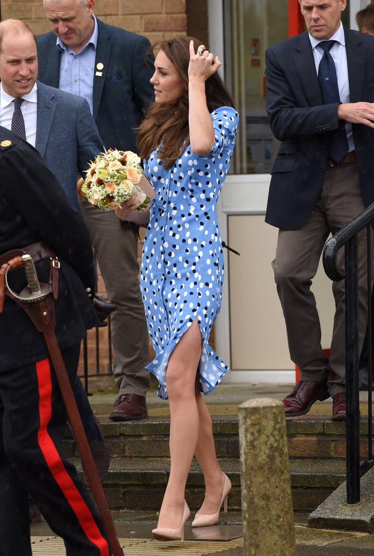 Which Showed Off Some Leg | Kate Middleton Wearing an Altuzarra Dress ...