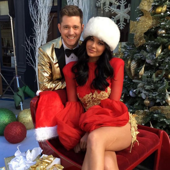 Michael Buble Christmas Photo With Kylie Jenner
