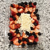 Dessert Version of Baked Feta Pasta With Fruit and Chocolate